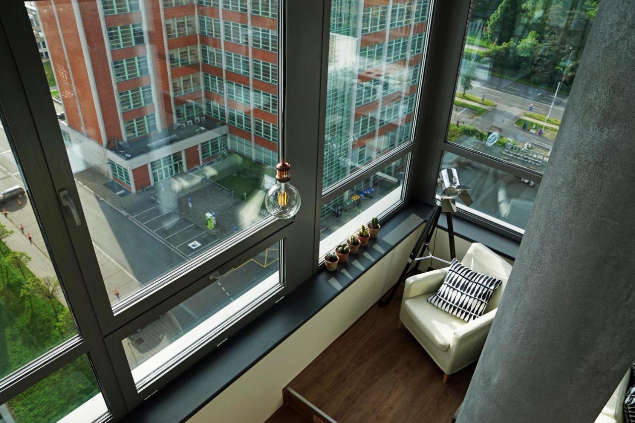 View Skyscraper Bata - Loft Xl Apartman Zlín Kültér fotó
