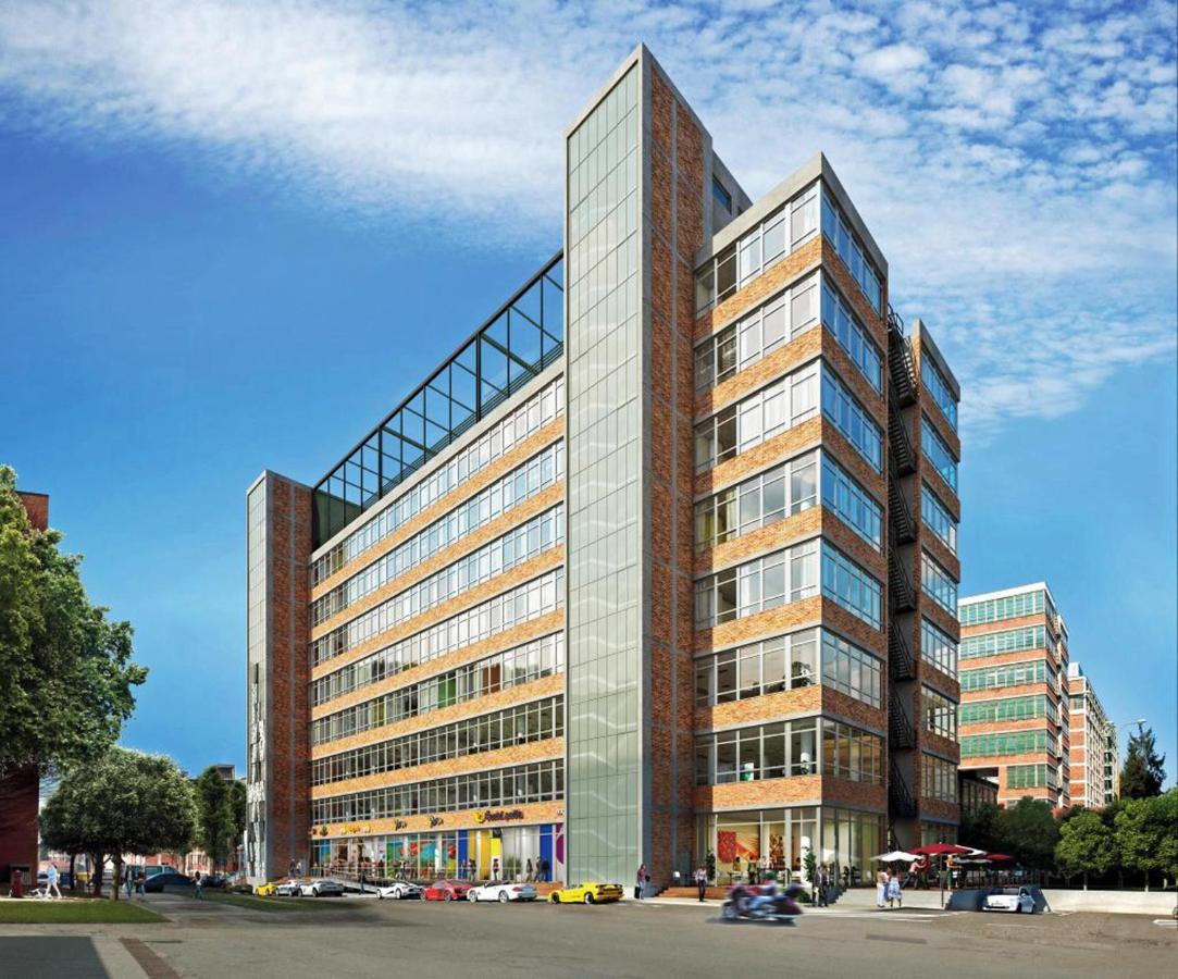 View Skyscraper Bata - Loft Xl Apartman Zlín Kültér fotó