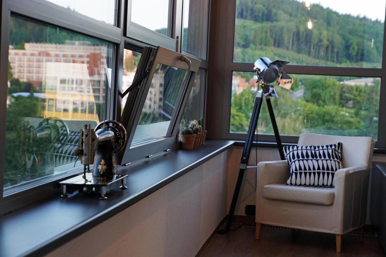 View Skyscraper Bata - Loft Xl Apartman Zlín Kültér fotó