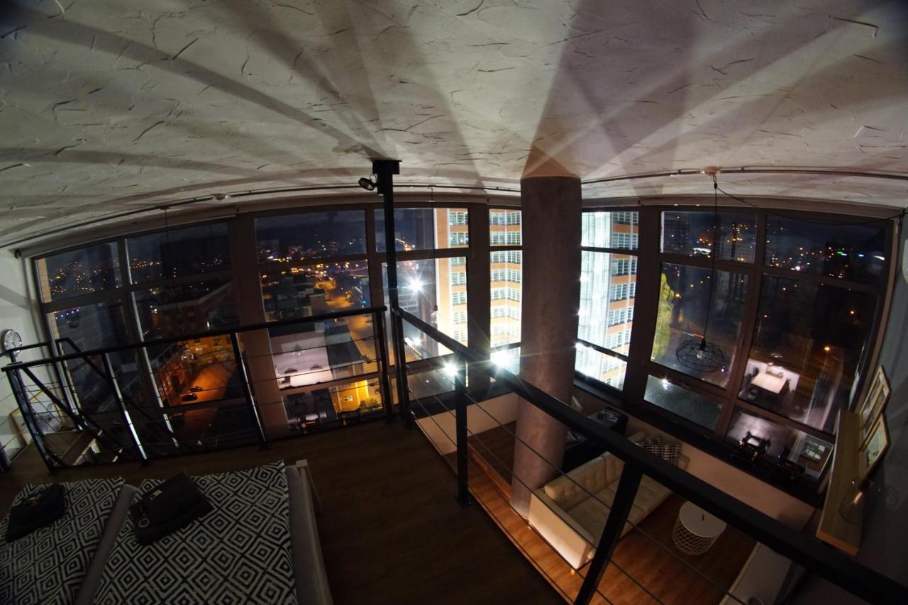 View Skyscraper Bata - Loft Xl Apartman Zlín Kültér fotó