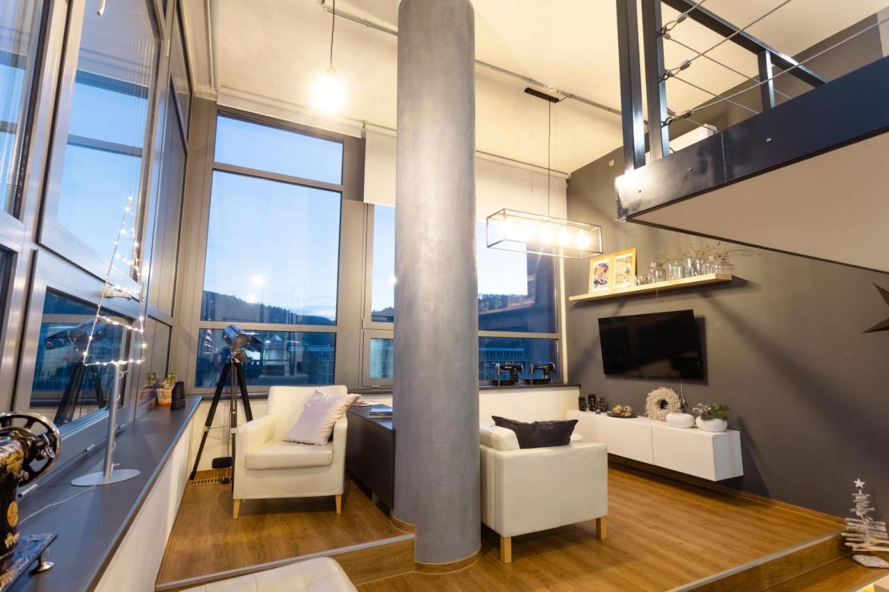 View Skyscraper Bata - Loft Xl Apartman Zlín Kültér fotó